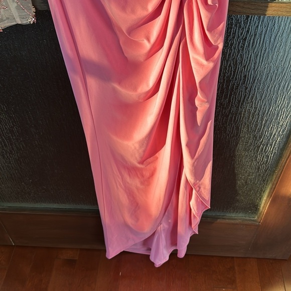 Mac Duggal Asymmetrical Crystal-Embellished Jersey Gown size 8 $698 - Picture 8 of 12